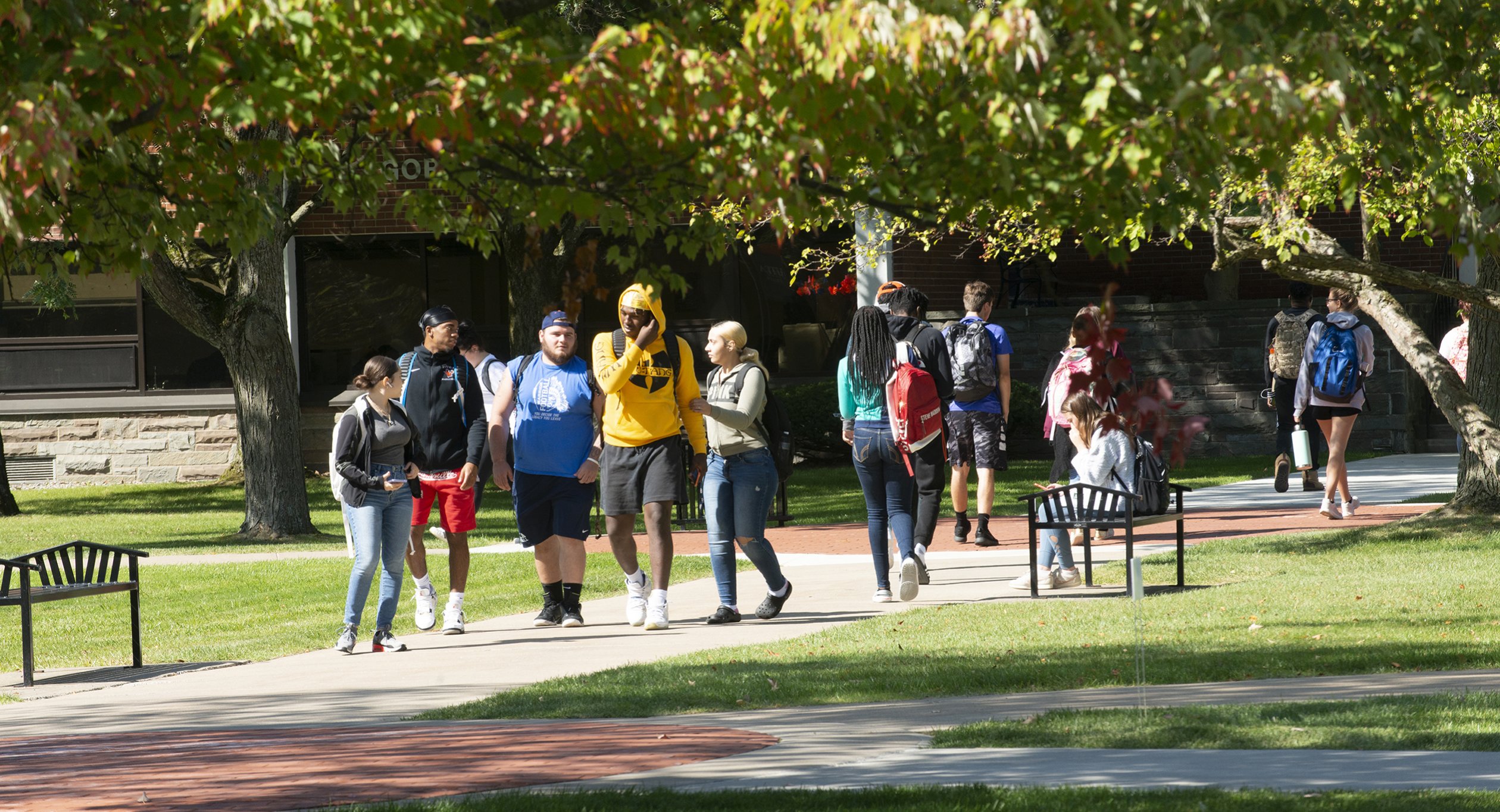 Academic Quad at Utica University